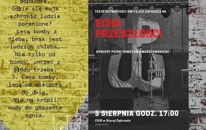 Zdjęcie do Koncert Pieśni Patriotycznych "Echa przeszłości"
