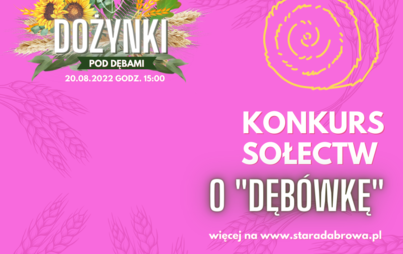 Zdjęcie do Konkurs sołectw "o dęb&oacute;wkę"