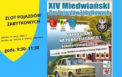 Zdjęcie do Zapraszamy na XIV Miedwiański Zlot Pojazd&oacute;w Zabytkowych
