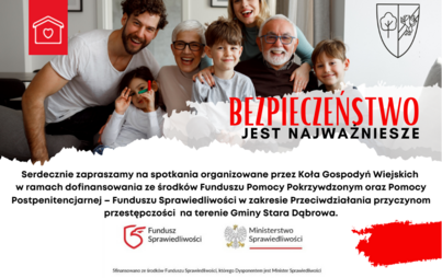 Zdjęcie do Bezpieczeństwo jest najważniejsze!
