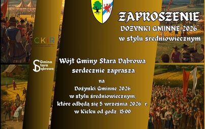 Impreza plenerowa z okazji święta plonów